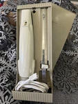 Vtg Sears Roebuck Electric Carving Knife-case W/ Wall Mount & Screws #490.47780. Fixed Price $19.99.