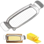 Stainless Steel Butter Slicer Cheese Cutter Kitchen Accessories Endurance Silver. Fixed Price $5.20.