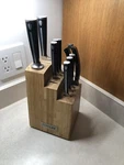 Purelife By Ragalta 9 Piece Knife Block Set. Fixed Price $54.66.