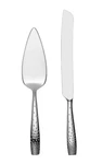 New Nambe Dazzle Cake Knife And Server Set 18/10 Stainless Steel. Fixed Price $48.00.