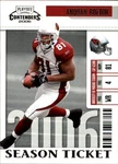 2006 Playoff Contenders Football "main Set" Cards To #197. Fixed Price $7.50.