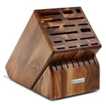 Wusthof 25-SLOT Mega Knife Block (acacia). Fixed Price $110.00.