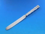 Lap Over Edge Acid Etched By Tiffany Sterling Dessert Knife Hhas Love Birds. Fixed Price $395.00.