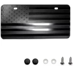 3D Embossed Us American Flag Car License Plate Tag Cover Black Universal. Fixed Price $9.95.
