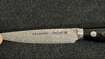 Zwilling Kramer Euroline Stainless Damascus Collection 5.5-INCH Utility Knife,. Fixed Price $280.00.