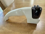 Cutco Pull Through Knife Sharpener Hand Held Vintage For Straight Edge Knives. Fixed Price $18.95.