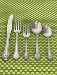 Oneida Profile Lakewood Stainless Burnished Black Flatware Smart Choice A74G. Fixed Price $9.09.