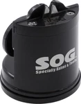 Sog Black Countertop Lightweight Pull Through Knife Blade Sharpener SH02. Fixed Price $20.84.