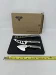 North American Fishing Club 3 Piece Cheese Knife Set. Fixed Price $28.00.