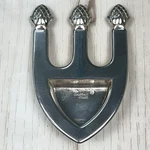 Vtg Sheffield Co 3-TINE Silverplated Serving Spoon Fork Rest Holder Euc. Fixed Price $16.99.