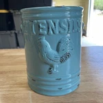 Home Essentials Turquoise Kitchen Utensils Holder. Fixed Price $27.00.