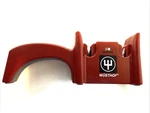 Wusthof 2 Stage Handheld Knife Sharpener Red. Fixed Price $11.99.