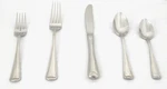 Gorham Monet Glossy 5 Pc Place Set & Single Stainless Silverware Choice Flatware. Fixed Price $90.00.
