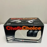 Chef's Choice Flexhone/strop Diamond Stage Electric Sharpener Model 320. Fixed Price $119.99.