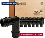 25-PACK Procuru 1/2-INCH 90-ELBOW Expansion Pex-a F1960 Plumbing Fitting, Cert. Fixed Price $41.83.