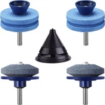 4PCS Blade Sharpener, Double Layer Corundum Blue. Fixed Price $17.51.
