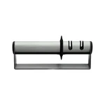 Zwilling Twinsharp Duo Stainless Steel Handheld Knife Sharpener. Fixed Price $39.95.