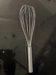 Williams Sonoma Stainless Steel Whisk Silver Kitchen Utensil. Fixed Price $42.50.