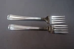Wallace Stainless Monroe 2 Salad Forks 6 7/8". Fixed Price $10.00.