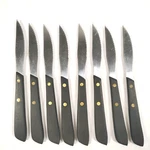 Vintage Japan Halco Knife Rare Hard Find 1203-A Serrated Top Half Set 8. Fixed Price $22.50.
