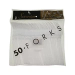 Maryland Plastics P2816CYS Sovereign Polybag Fork Clear Polystyrene 12/50. Fixed Price $42.57.