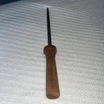 Vintage Cleaned Chicago Cutlery Knife Sharpening Honing Steel. Fixed Price $7.00.
