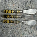 Vintage Ralph Lauren Wentworth Tortoise Butter Cheese Spreader Knives Set Of 3. Fixed Price $33.50.