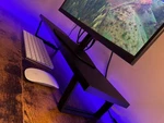Monitor Riser, Stand, Desk Organizer, Wood, Black, Craft, Handmade. Fixed Price $45.79.