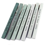 Cbright 7PCS Sharpening Stone SET,7 Grit Green Silicon Carbide 7SIZES,. Fixed Price $24.64.