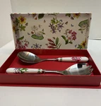 Portmeirion Exotic Botanic Garden Salad Servers 10-INCH New. Fixed Price $19.99.