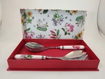 Portmeirion Exotic Botanic Garden Salad Server Utensil Set In Box. Fixed Price $18.00.