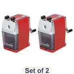 Carl Custom Manual Pencil Sharpener 1 Unit Red CC-2000-R Set Of. Fixed Price $171.99.