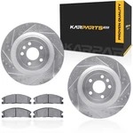 For Lincoln Mkt 2013-2019 Rotor Set Silver Drilled And Slotted Style. Fixed Price $506.65.