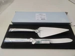 Lenox 812615 True Love Cake Knife & Server, Metallic N/o. Fixed Price $29.95.