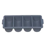 Rubbermaid Commercial FG336200GRAY Cutlery Bin, 4 Compartment. Fixed Price $15.59.