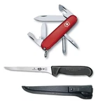 Victorinox 57606 Tinker Swiss Army Knife And Set, Sheath (fillet). Fixed Price $48.00.