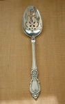 Plantation Oneida Community Stainless Flatware. Pierced Serving Spoon.. Fixed Price $22.97.