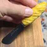 Joie Vivre French Bread Loaf Cheese Spreader Butter Knife. Fixed Price $6.00.