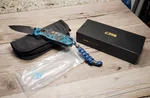 Cjrb Maximal J1954-CO Crossbar Lock Copper Black AR-RPM9 Handle Knife. Fixed Price $128.00.