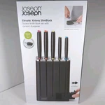 Joseph Elevate Knives Slimblock 5 Piece Knife Set Ceramic Sharpener New. Fixed Price $78.40.