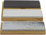 Arkansas Sharpening Stone Set - Wood Mounted 6" Inch. Fixed Price $86.82.