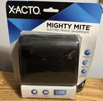 X-acto Mighty Mite Electric Pencil Sharpener For Home Office Black. Fixed Price $14.99.