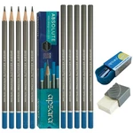 Apsara Absolute Premium 10 X Wooden Pencils + Eraser Sharpener Pack School Home. Fixed Price $7.84.