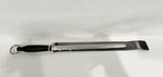Friedr Dick 7655330 12" Oval Regular Cut Sharpening Steel Black Handle Germany. Fixed Price $70.00.