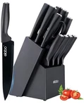 Elabo Professional Kitchen Knife Set Black High Carbon Stainless Steel. Fixed Price $47.00.
