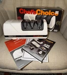 Chef's Choice Edgeselect 120 Diamond Hone Professional Electric Knife Sharpener. Fixed Price $75.00.