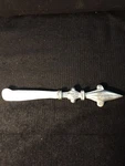 Cheese Butter Knife Mariposa Silver Color Marked Display Decor. Fixed Price $9.14.