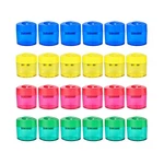 24PCS Pencil Sharpener Manual, Assorted Color Small Dual Hole P... Usa Fast Ship. Fixed Price $28.85.