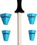 Hxt Ceramic Thick Sharpening Rod And Angle Guides, 11-INCH Shatter White. Fixed Price $49.36.