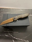 Kansept Knives Halide Copper Carbon Fiber Liner Lock S35VN K1136A5. Fixed Price $169.98.